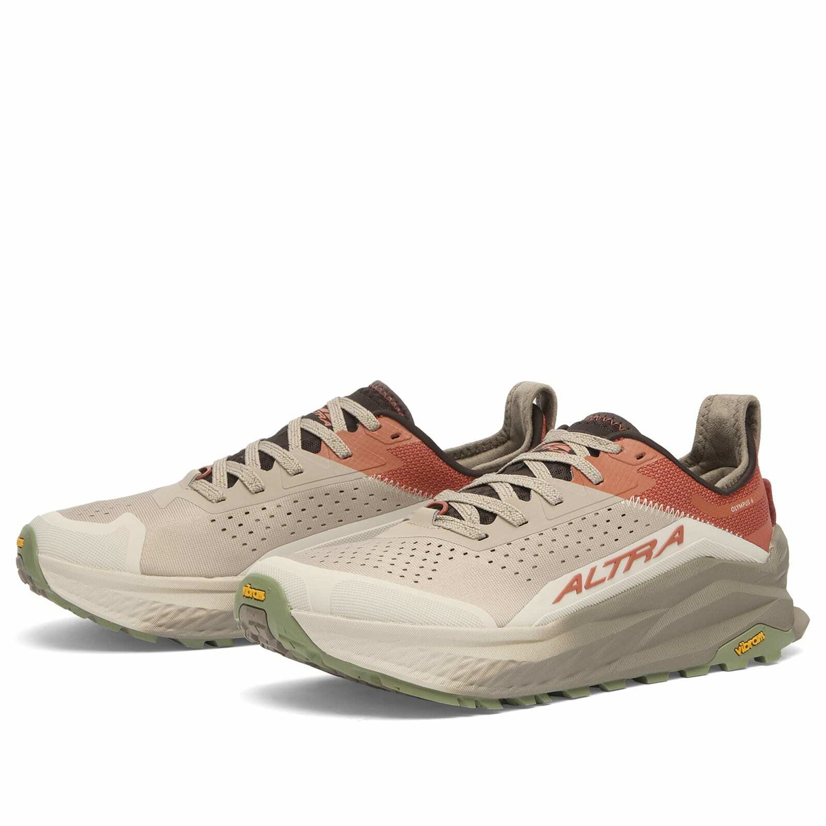 Altra Men's Olympus 6 Sneaker in Orange/Clay