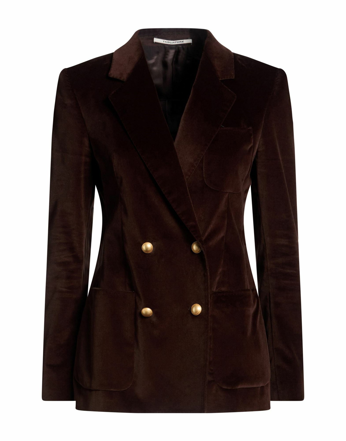 Tagliatore Womens Blazer Chocolate in Brown