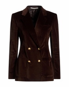 Tagliatore Womens Blazer Chocolate in Brown