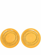 Serax Yellow Sunny Swirl Dots Plate Set