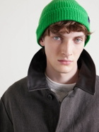 TOM FORD - Ribbed Cashmere Beanie - Green