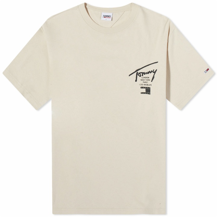 Photo: Tommy Jeans Men's Classic Spray T-Shirt in Multi