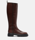 Staud Henry leather knee-high boots