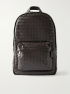 Bottega Veneta - Avenue Medium Intrecciato Leather Backpack - Brown