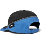 AFFIX - Colour-Block Cotton-Twill Baseball Cap - Gray