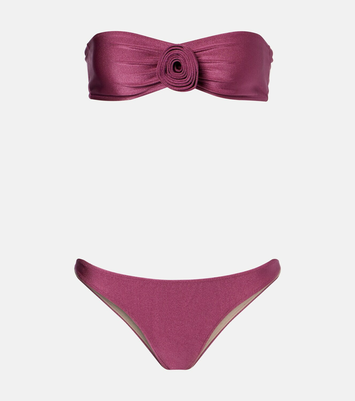 Adriana Degreas Floral-appliqué bikini
