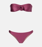 Adriana Degreas Floral-appliqué bikini