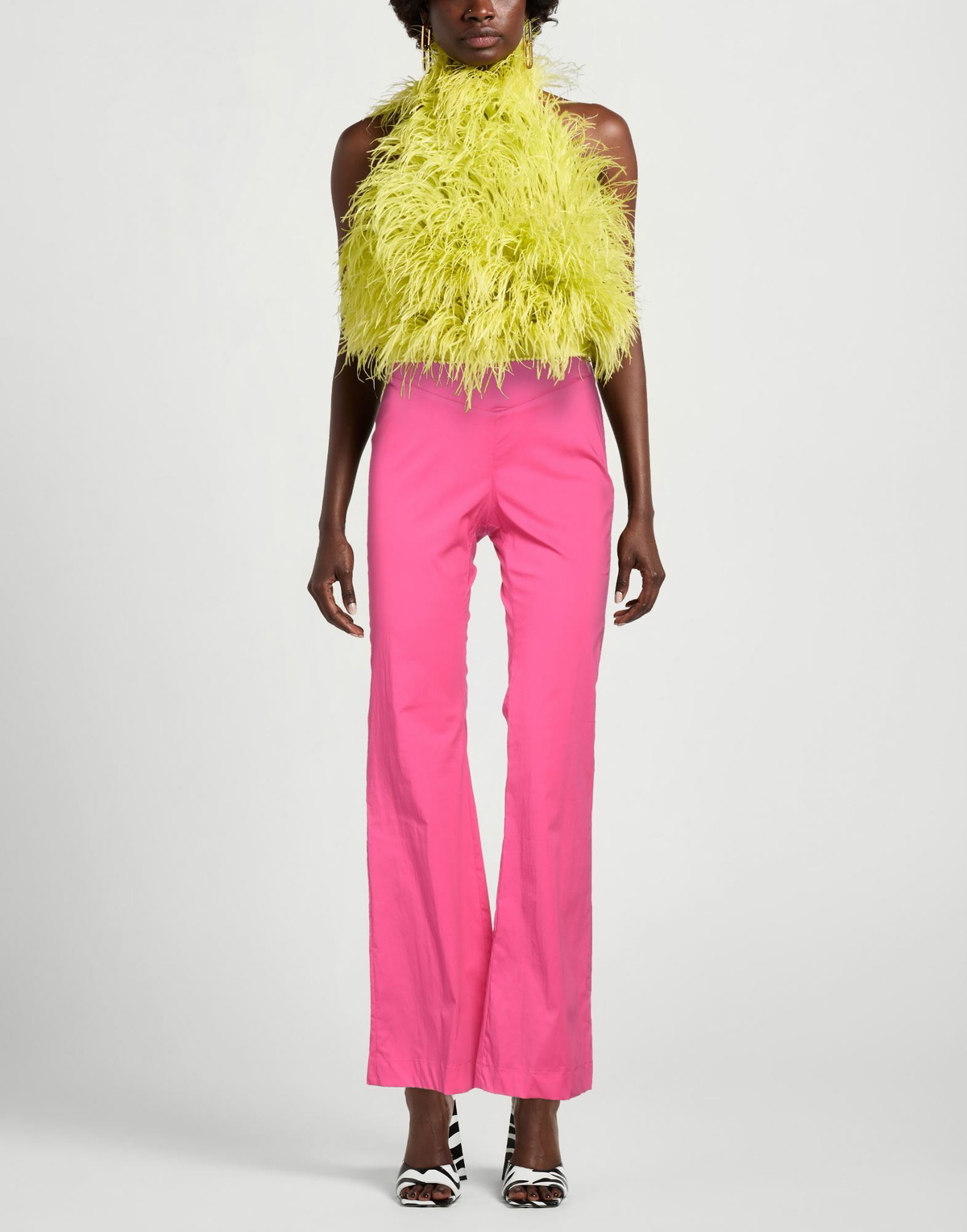 Jijil Womens Pants Fuchsia