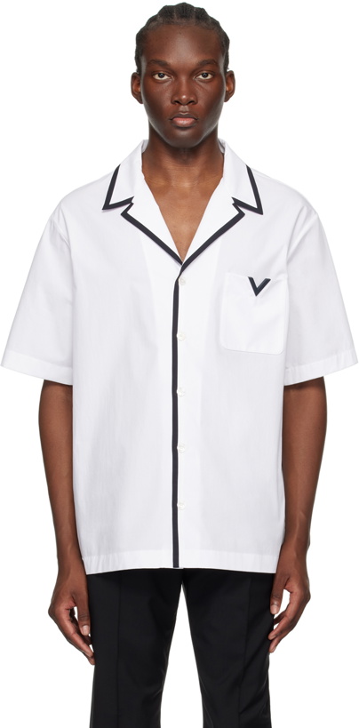 Photo: Valentino White Hardware Shirt