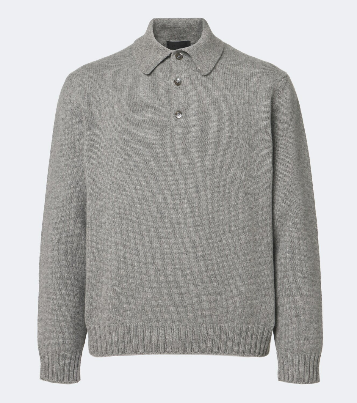 Saman Amel Sander cashmere polo sweater