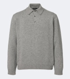 Saman Amel Sander cashmere polo sweater