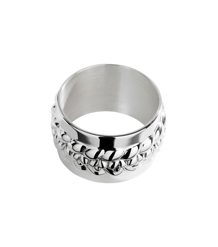 Photo: Christofle Babylone silver-plated napkin ring