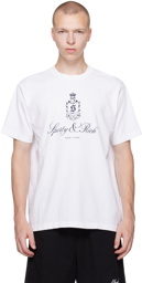 Sporty & Rich White Vendome T-Shirt