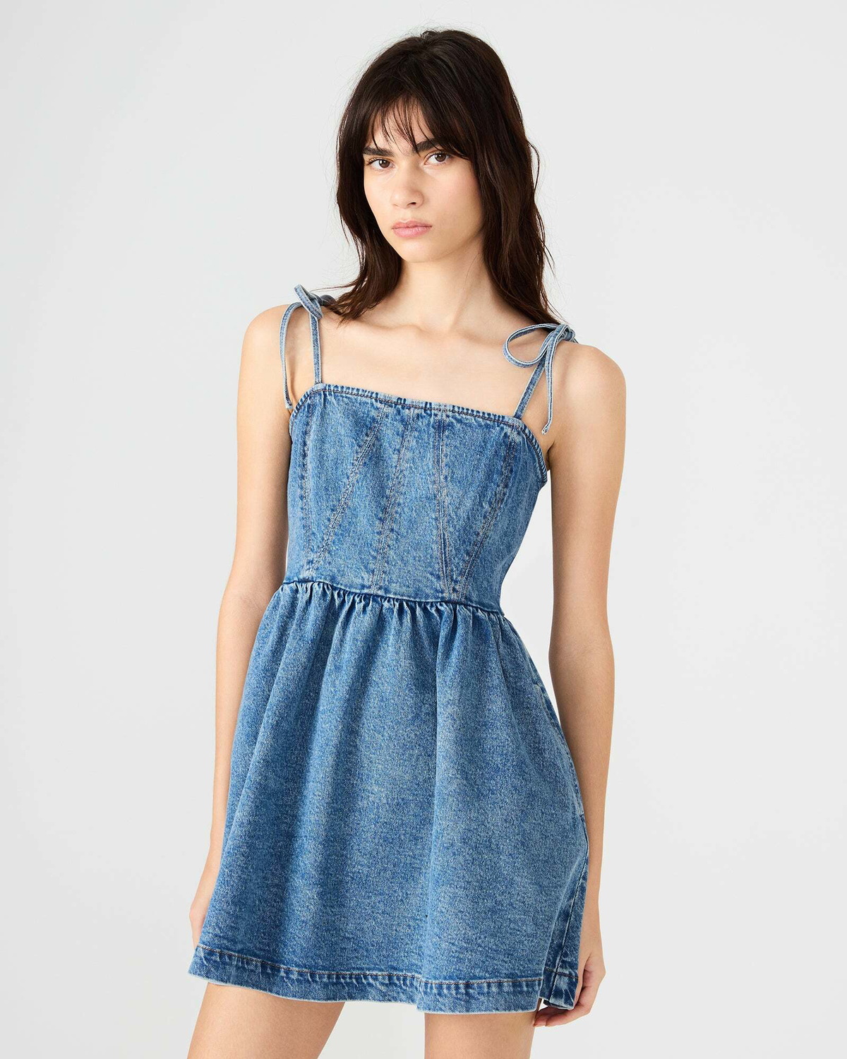 Steve Madden Meaghan Dress in Denim
