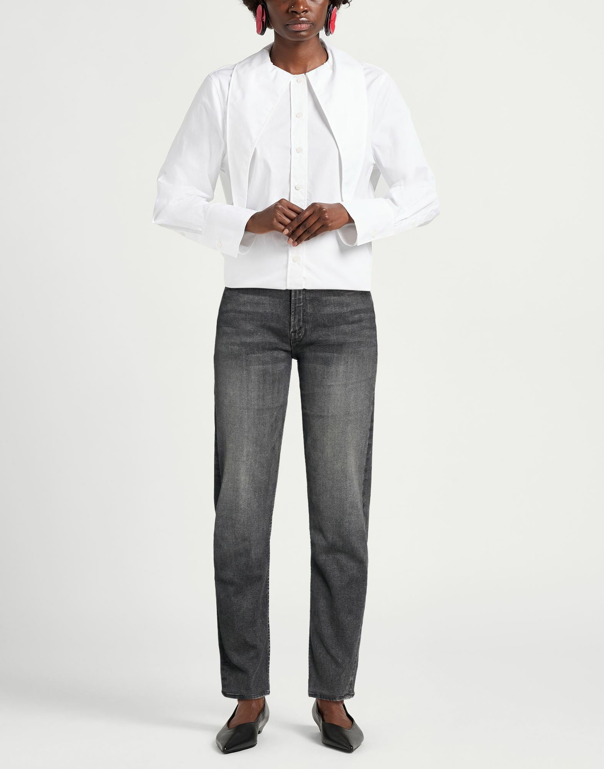 Mother Womens Jeans in Black
