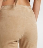 Stouls JP Long suede flared pants