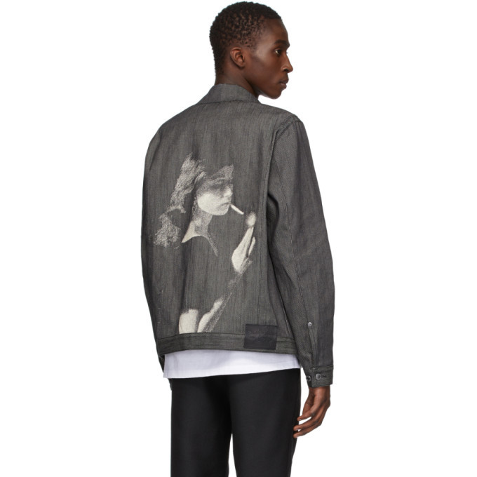 Undercover Black Denim Cigarette Jacket Undercover