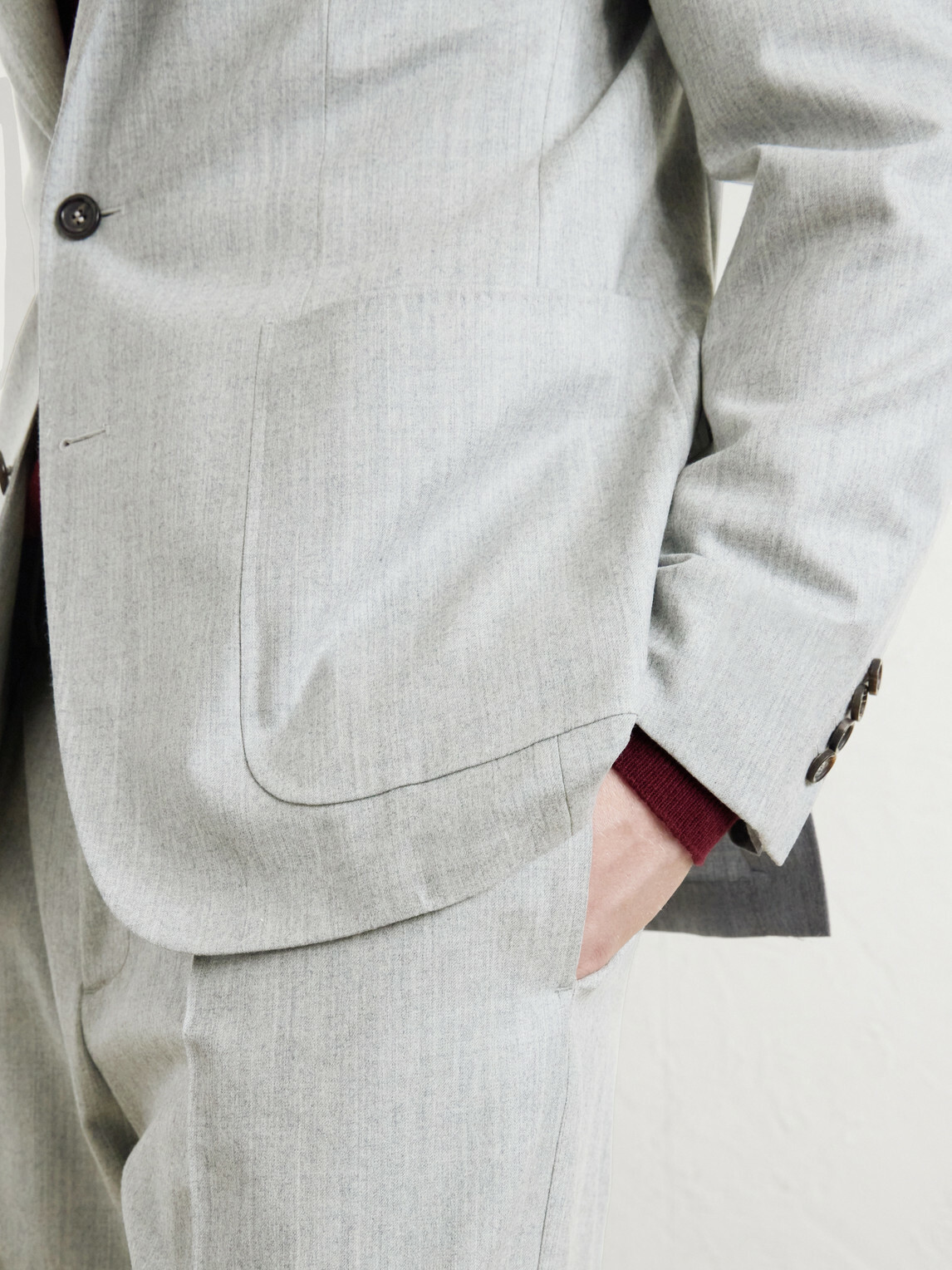 Canali - Kei Wool Blazer - Gray