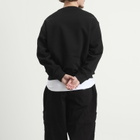 A Bathing Ape Men's Tree Edge Camo College Sweatshirt in Black