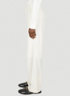 Tailored Wide Leg Pants in White