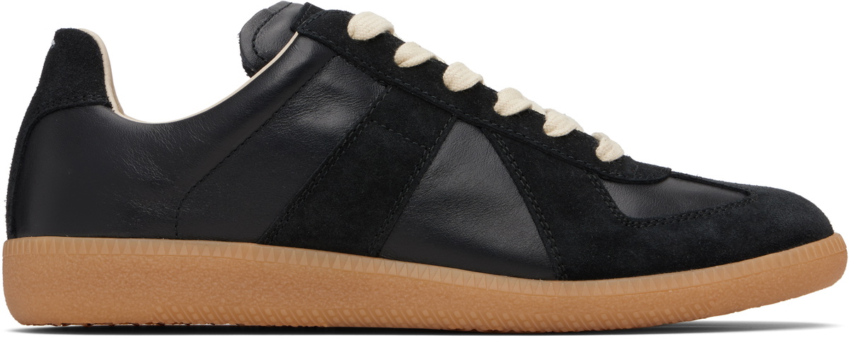 Maison Margiela Black & Orange 50/50 Sneakers Maison Margiela