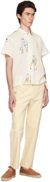 Bode Beige Jasmine Trousers