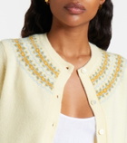 Dôen Olympe Fair Isle wool-blend cardigan