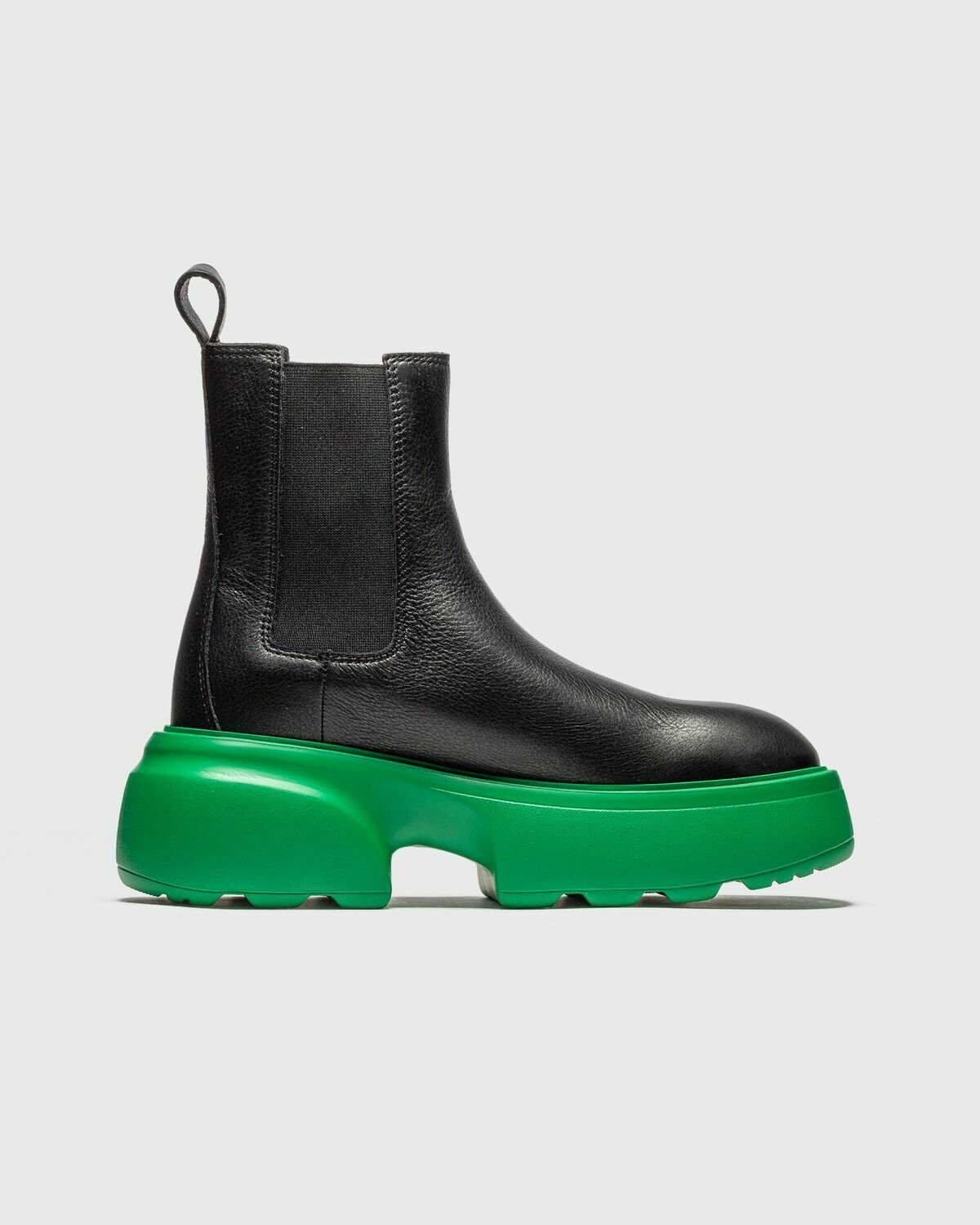 Copenhagen Studios  Vitello Black/Green Boots