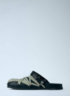 Rick Owens Megalace Mule Granola Flats
