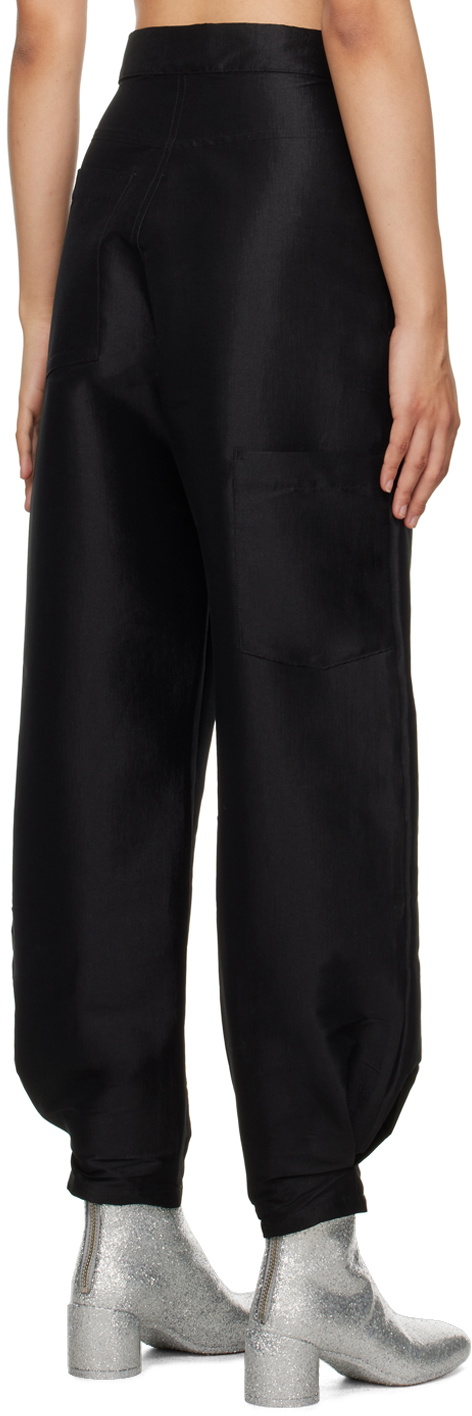 Kika Vargas Black Ella Trousers