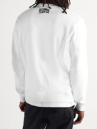 BILLIONAIRE BOYS CLUB - Bunnies Printed Cotton-Jersey Sweatshirt - White