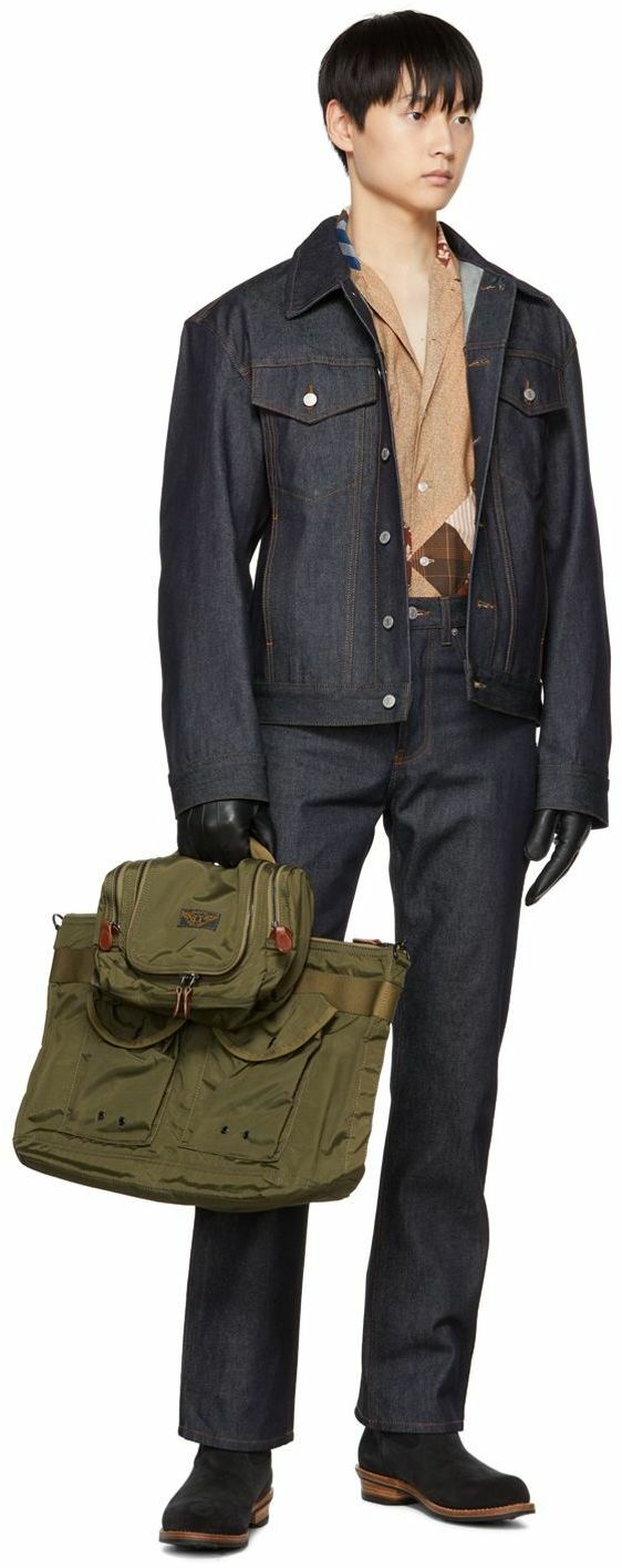 RRL Black Officer Gloves