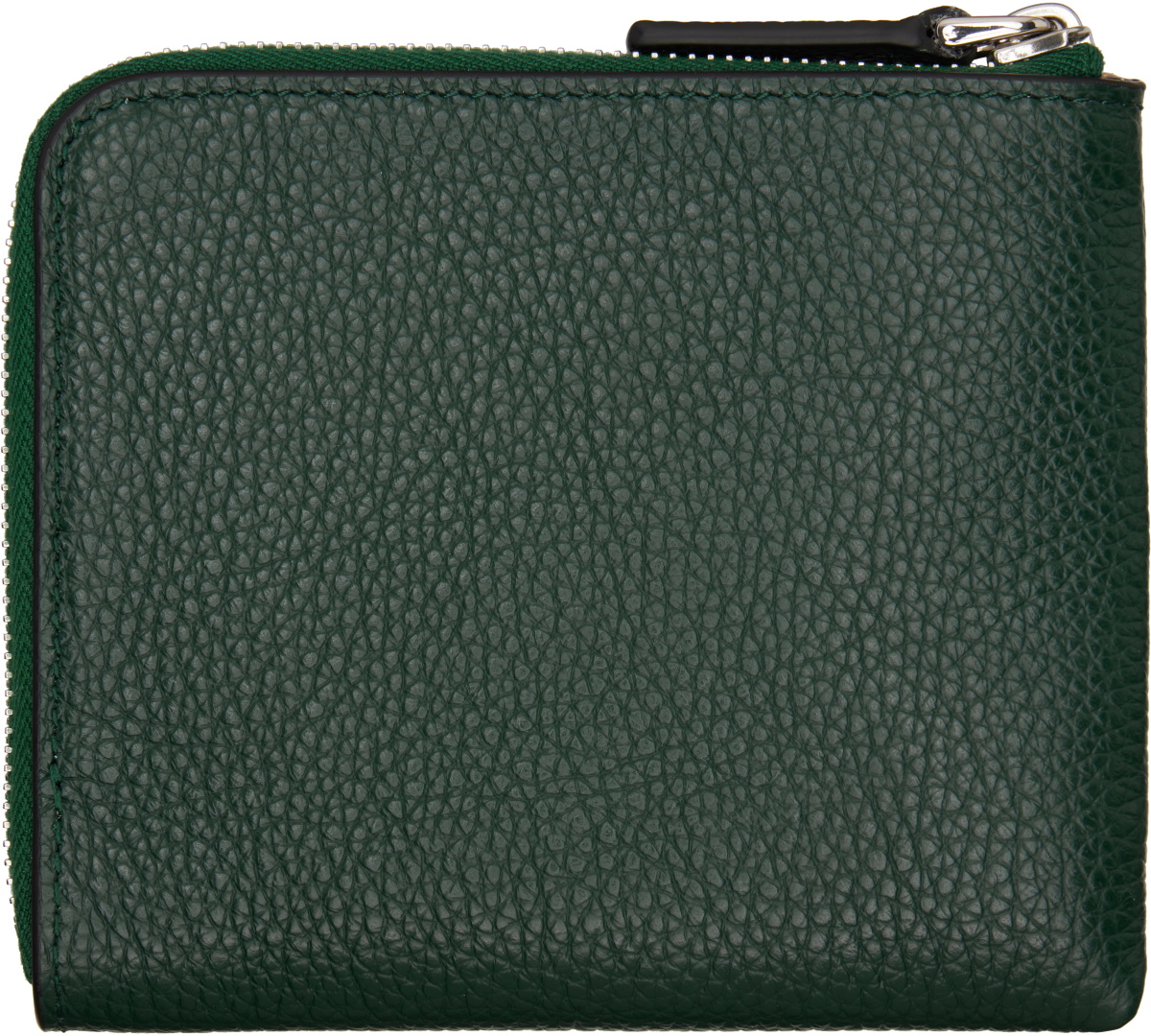 Marni Green 'Marni Mending' Embroidery Zip-Around Wallet