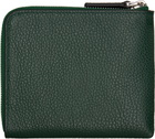 Marni Green 'Marni Mending' Embroidery Zip-Around Wallet