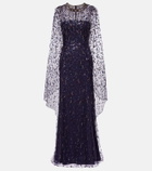 Jenny Packham Hestia embellished gown
