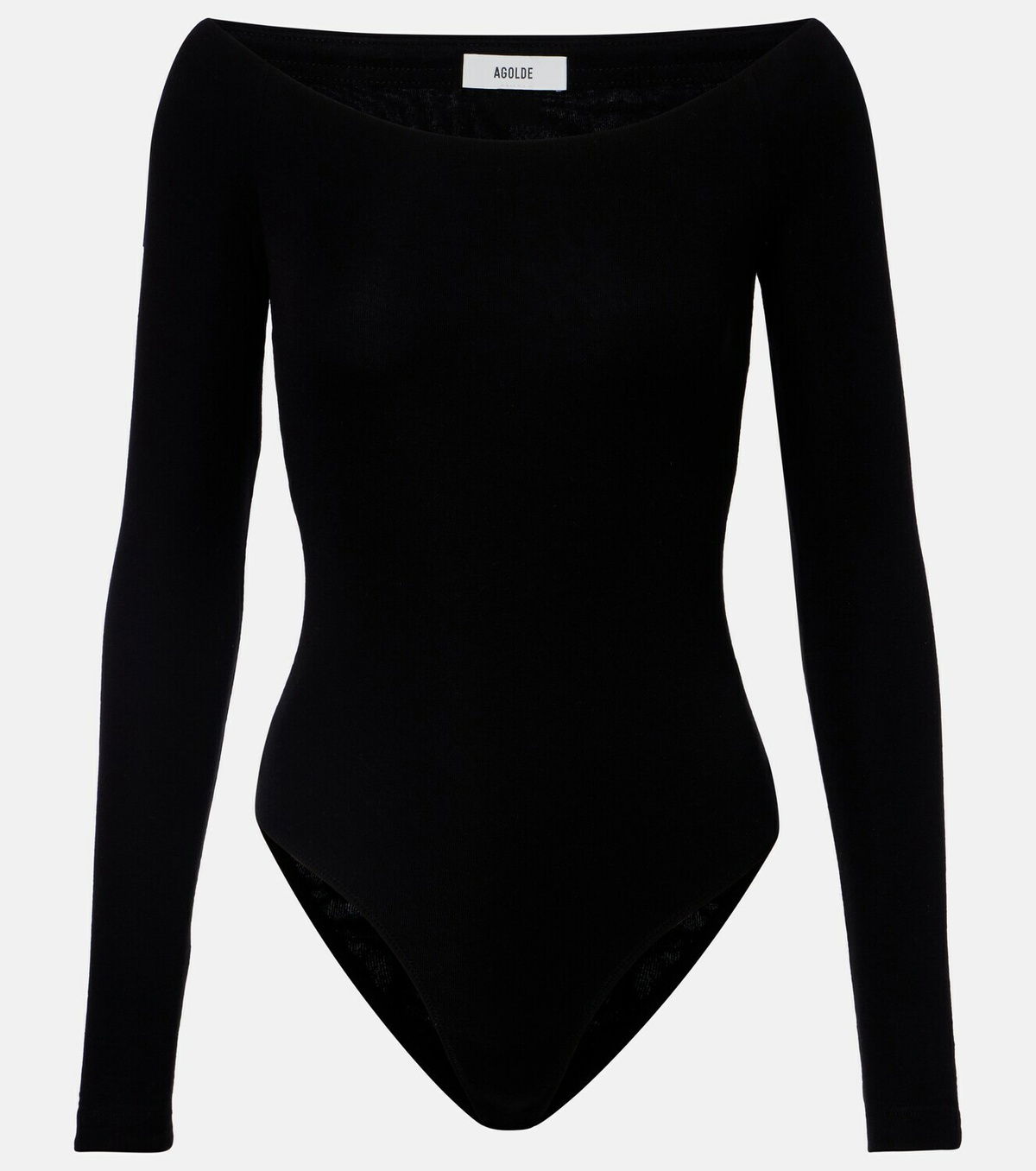 Agolde Maren off-shoulder bodysuit