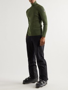 Fusalp - Ceillac Ribbed-Knit Rollneck Ski Base Layer - Green