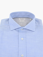 Brunello Cucinelli   Shirt Blue   Mens