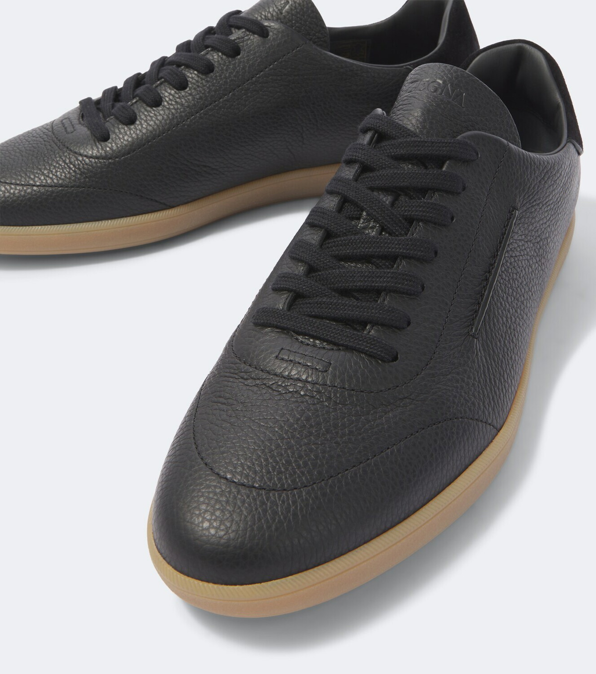Zegna 232 leather sneakers