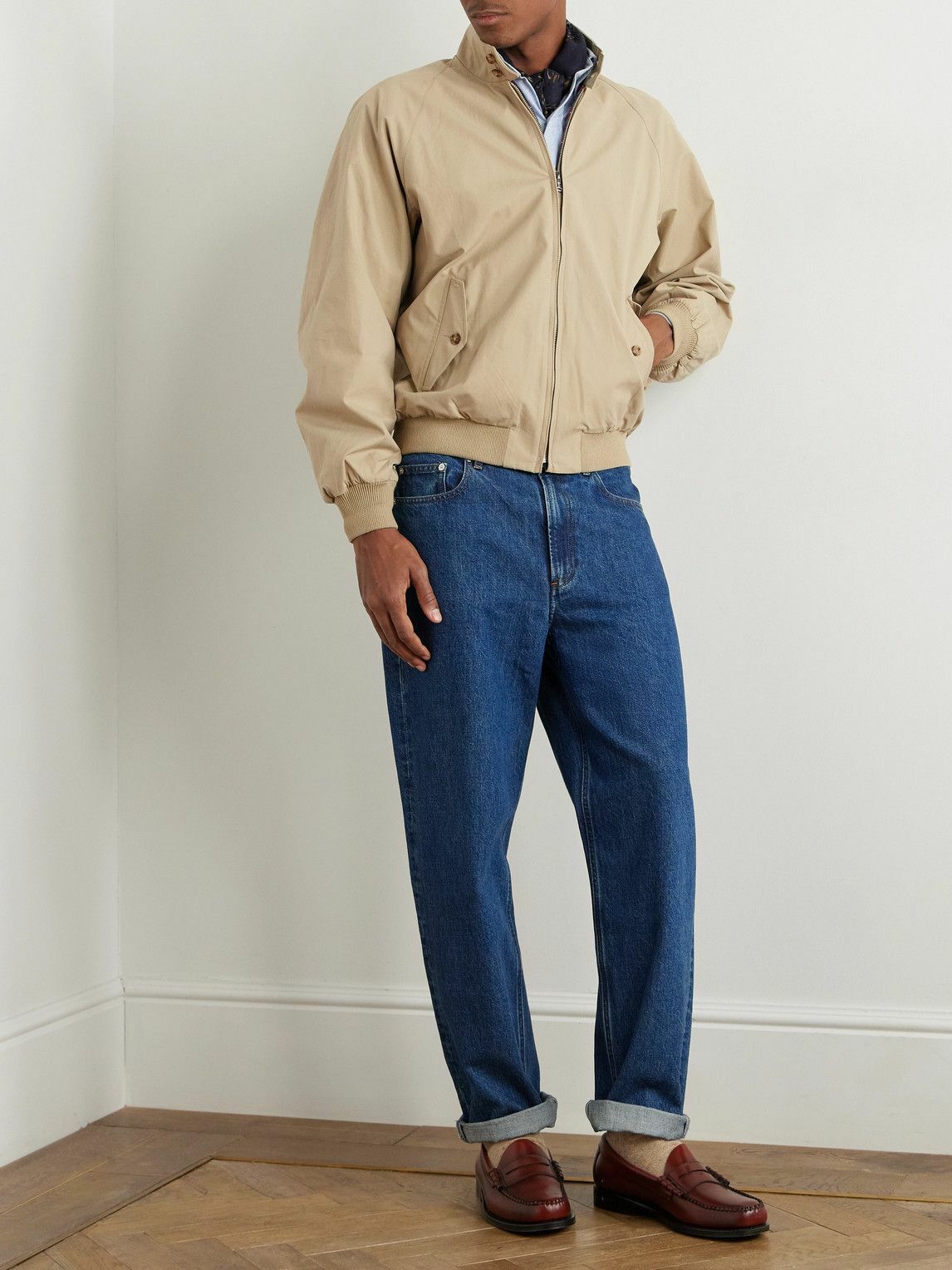 Baracuta - G9 Cotton Harrington Jacket - Neutrals