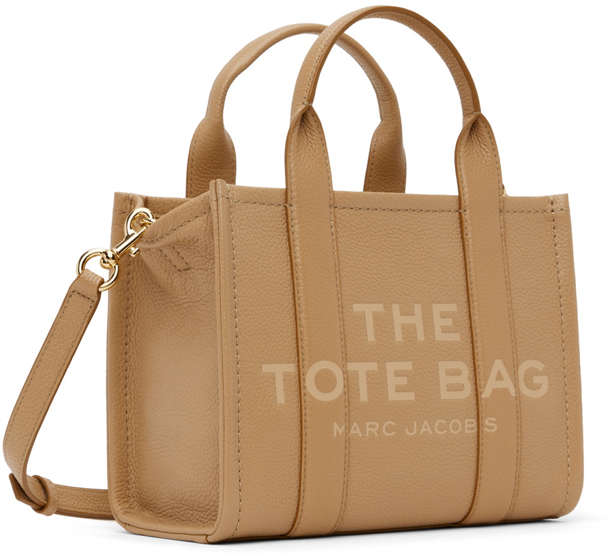 Marc Jacobs Beige 'The Leather Small' Tote Marc Jacobs