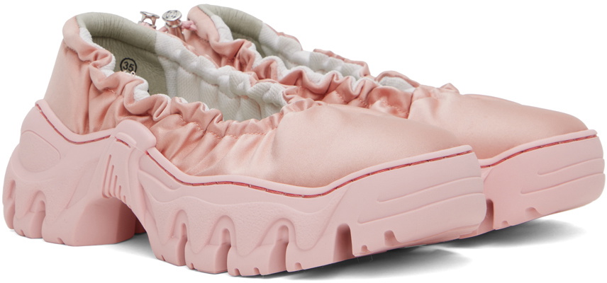 【関税込み】Rombaut ピンク Boccaccio II Aura バレエシューズ Rombaut Pink Boccaccio II Aura Ballerina Flats Rombaut