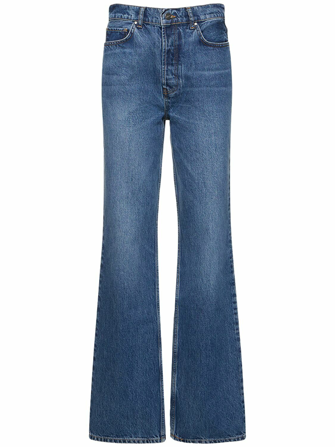 ANINE BING - Olsen High Rise Straight Jeans ANINE BING