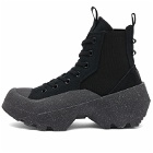 Converse Chuck Geo Forma Hi-Top Sneakers in Black
