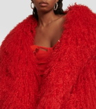 David Koma Shearling jacket
