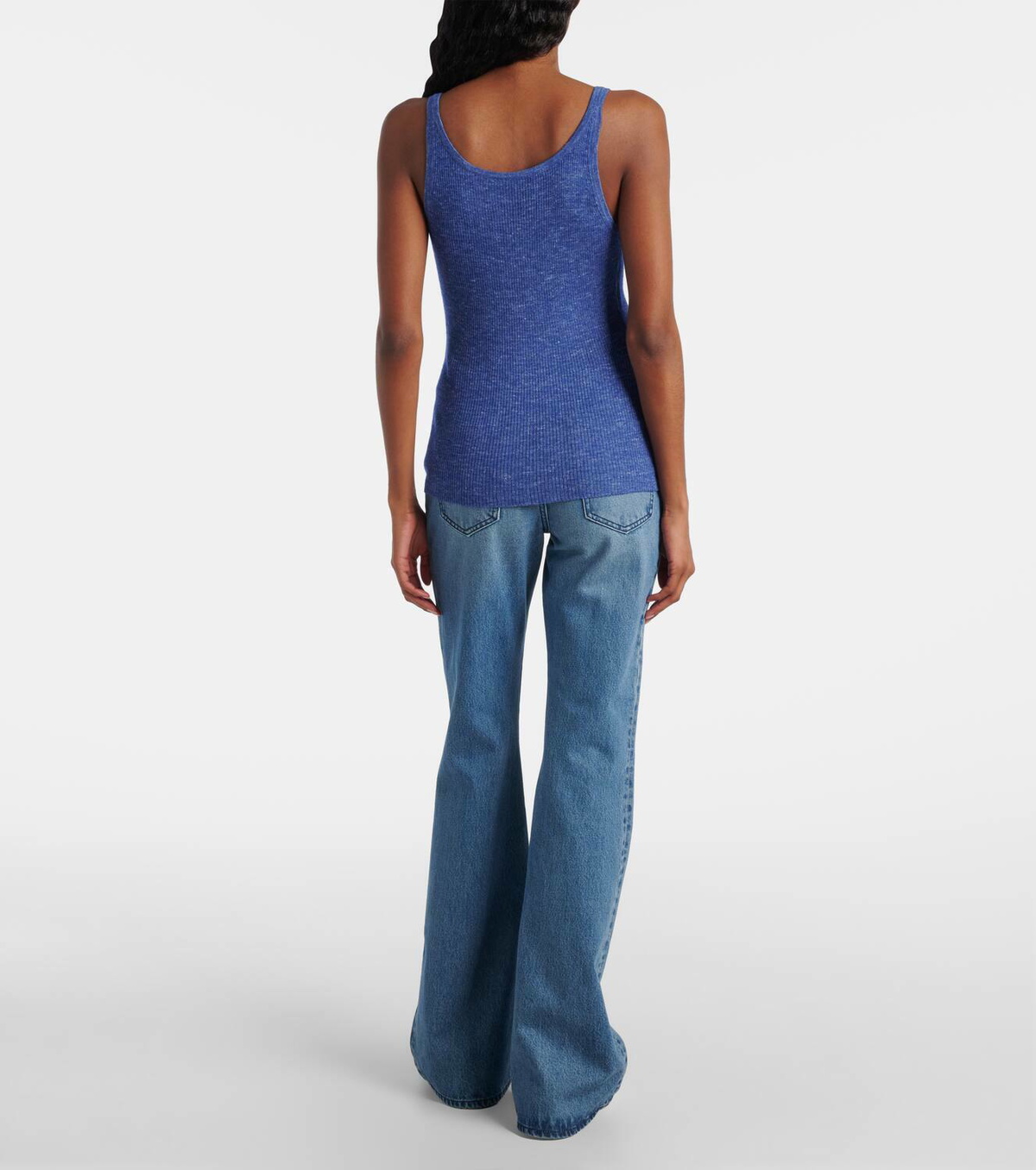 Gabriela Hearst Cynxia cashmere, silk, and hemp tank top