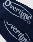 Overtime Courtside Socks Blue - Mens - Socks
