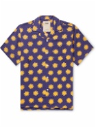 OAS - Sunday Sun Camp-Collar Printed Woven Shirt - Purple