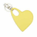 Coperni Women's Heart Keychain in Yellow 