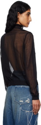 Ann Demeulemeester Black Monya Blouse